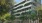 a building with windows and trees
